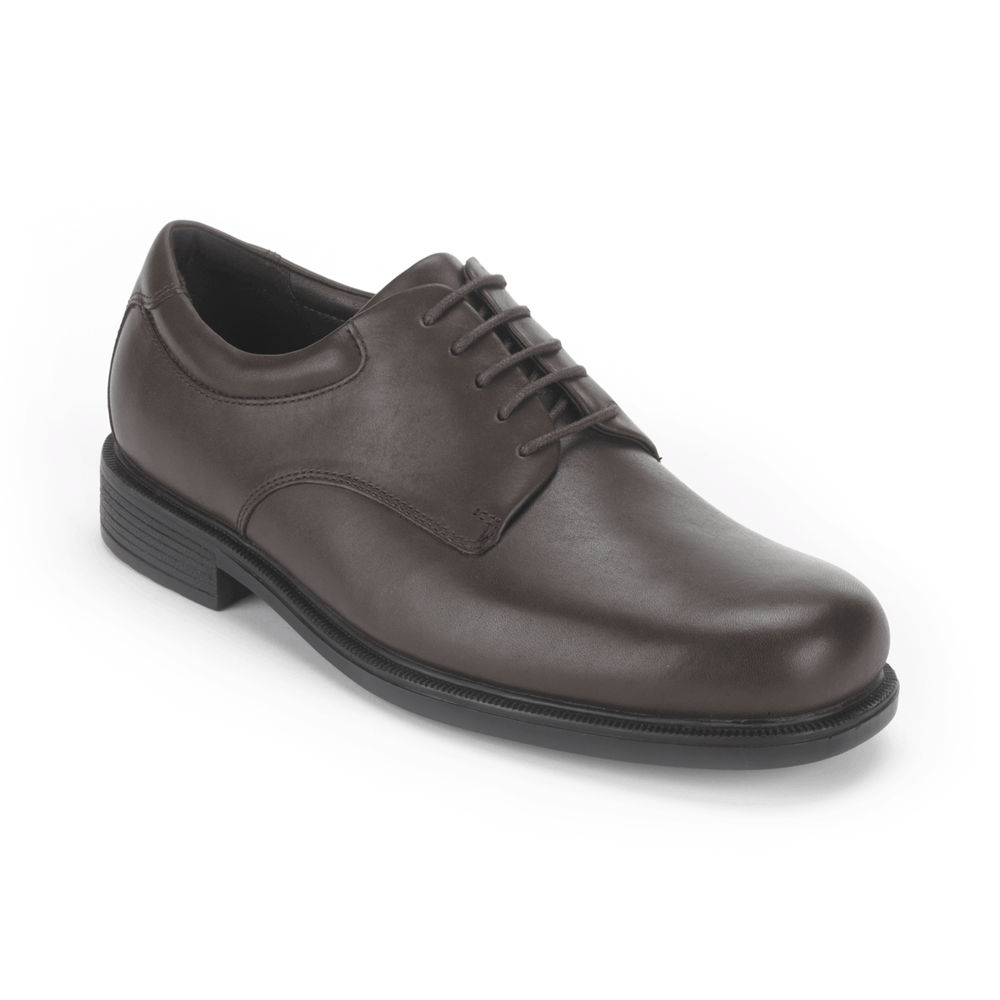 Oxfords Rockport Hombre Mexico - Margin Marrom Oscuro - EQMFO2951